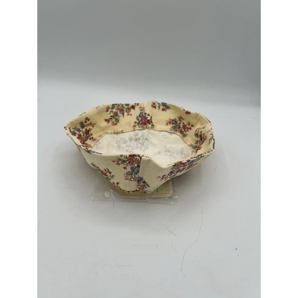 Longaberger 2005 Sweetheart Basket Liner Only - Sweetheart Floral Botanical -NIP